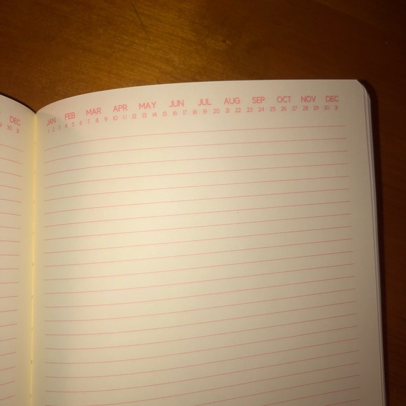Nwt Think Ink pink gold notebook planner - Picture 5 of 7
